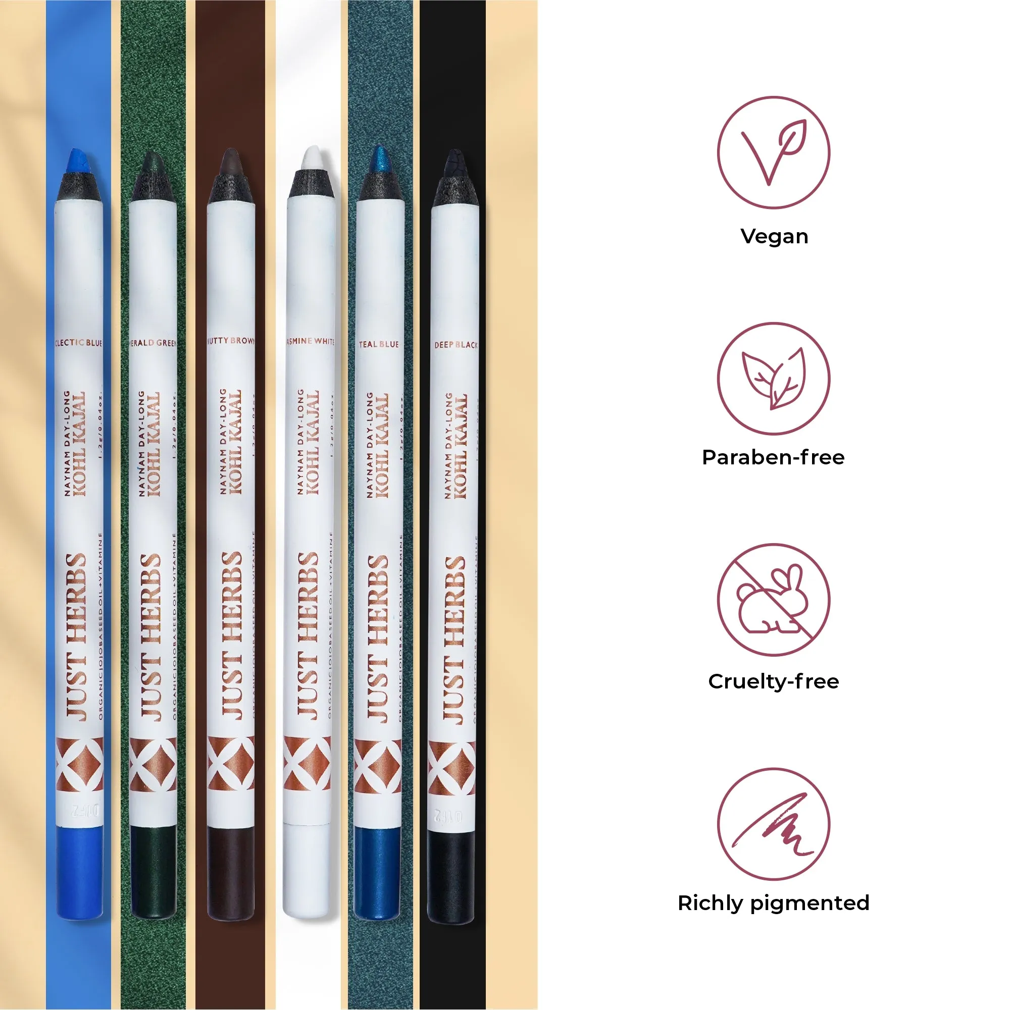 Naynam Day Long Sharpenable Kajal (Available in 6 Shades)
