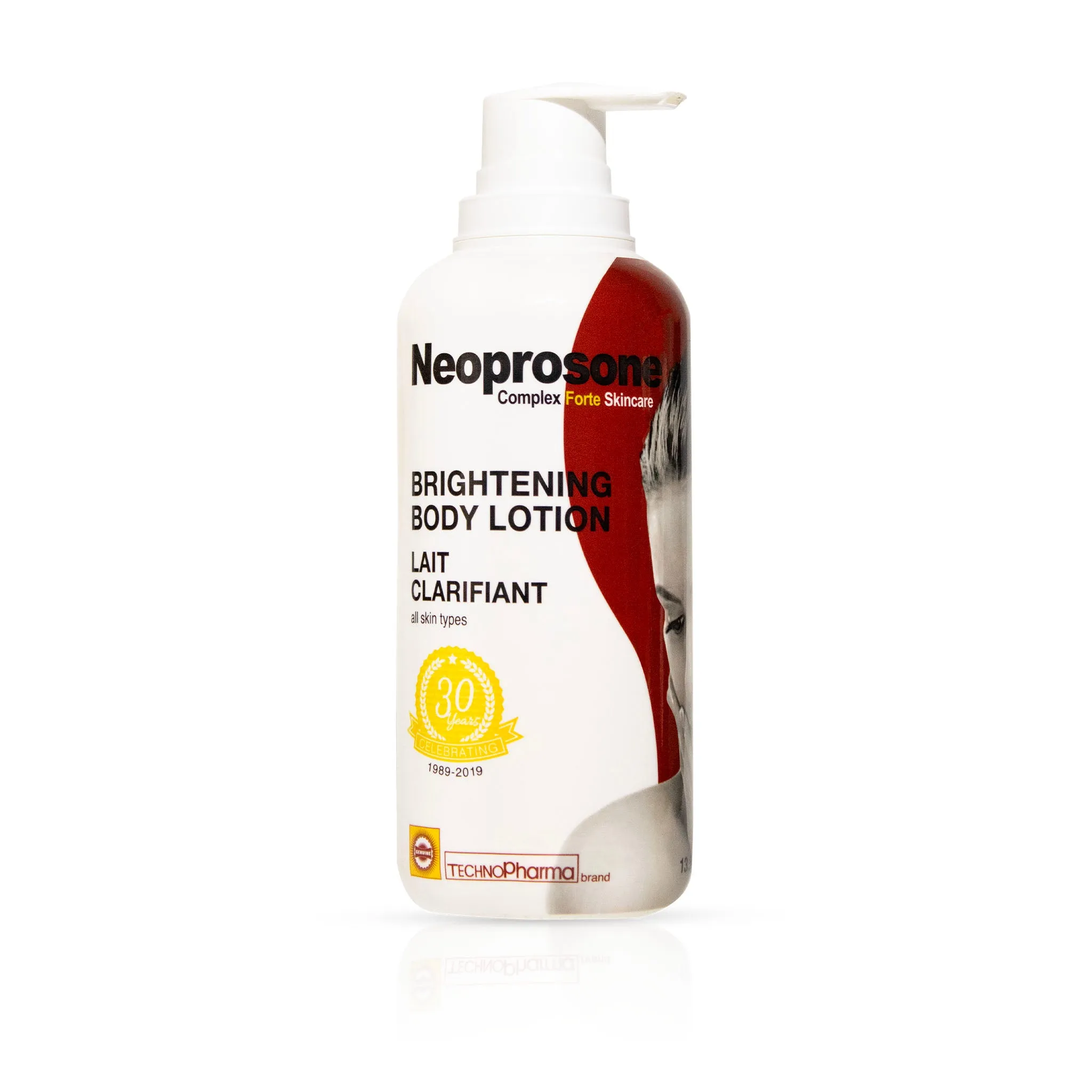 Neoprosone Lightening Body Lotion - Fades Dark Spots - 400ml / 13.5 fl oz