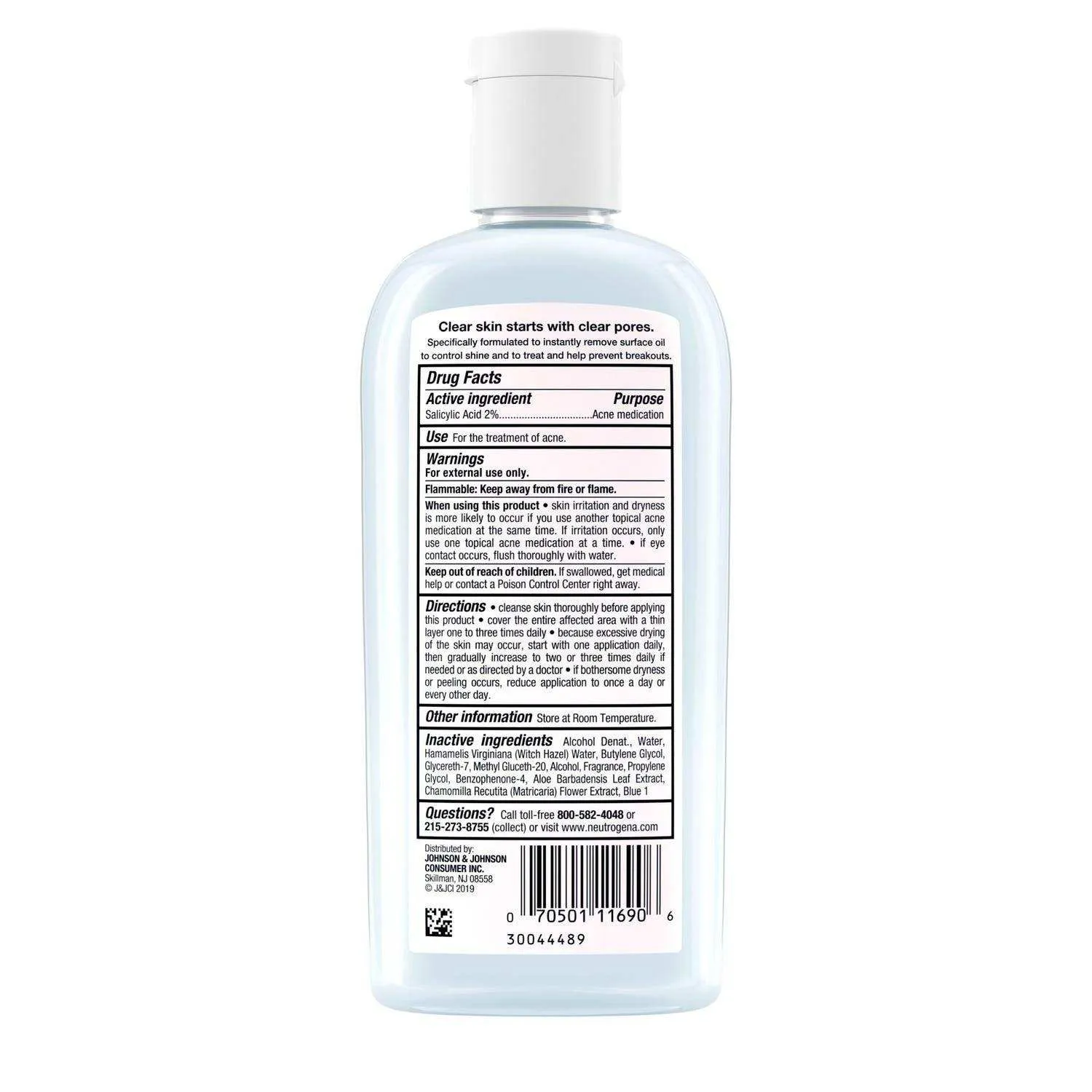 Neutrogena Clear Pore Oil-Eliminating Astringent - 8 oz.