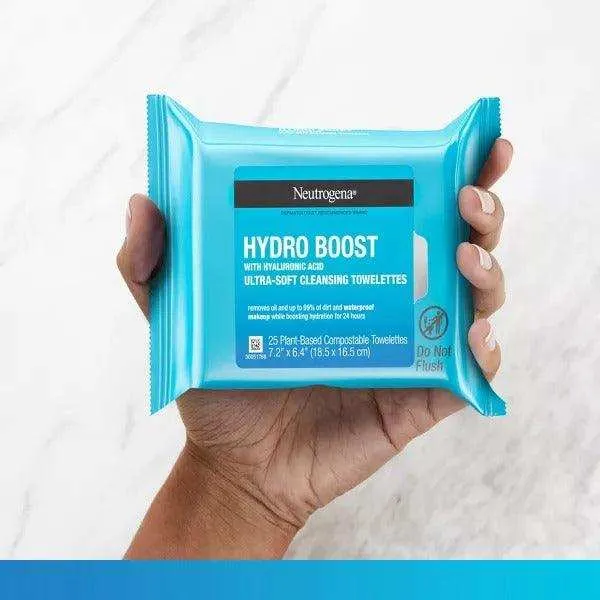 Neutrogena Hydro Boost Ultra-Soft Cleansing Towelettes - 25 ct