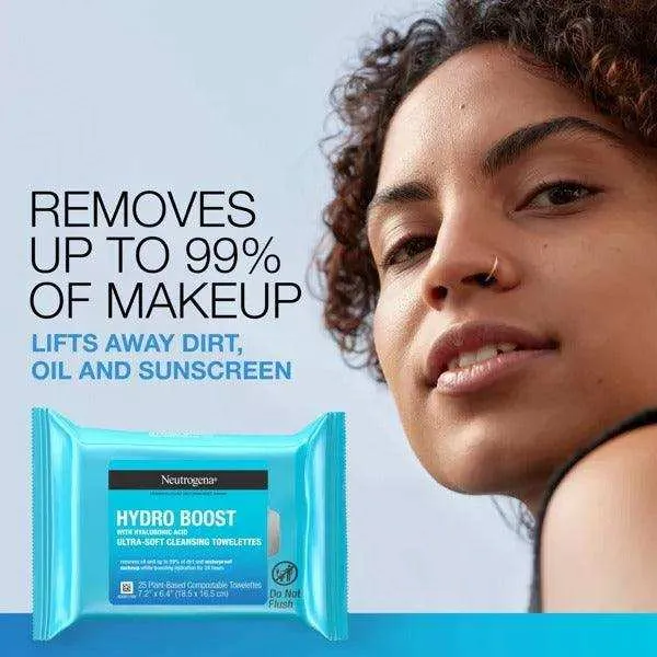 Neutrogena Hydro Boost Ultra-Soft Cleansing Towelettes - 25 ct