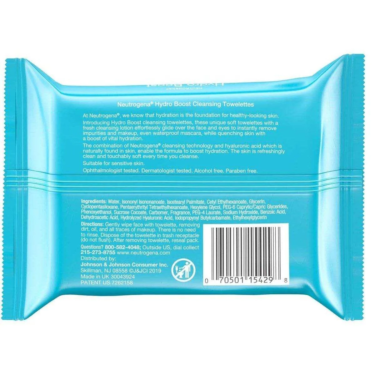 Neutrogena Hydro Boost Ultra-Soft Cleansing Towelettes - 25 ct