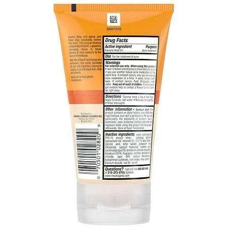 Neutrogena Oil-Free Acne Daily Face Scrub - 4.2oz.