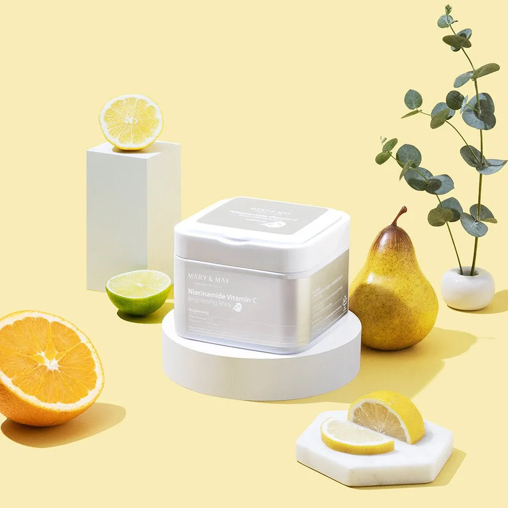 Niacinamide Vitamin C Brightening Mask Set 30EA