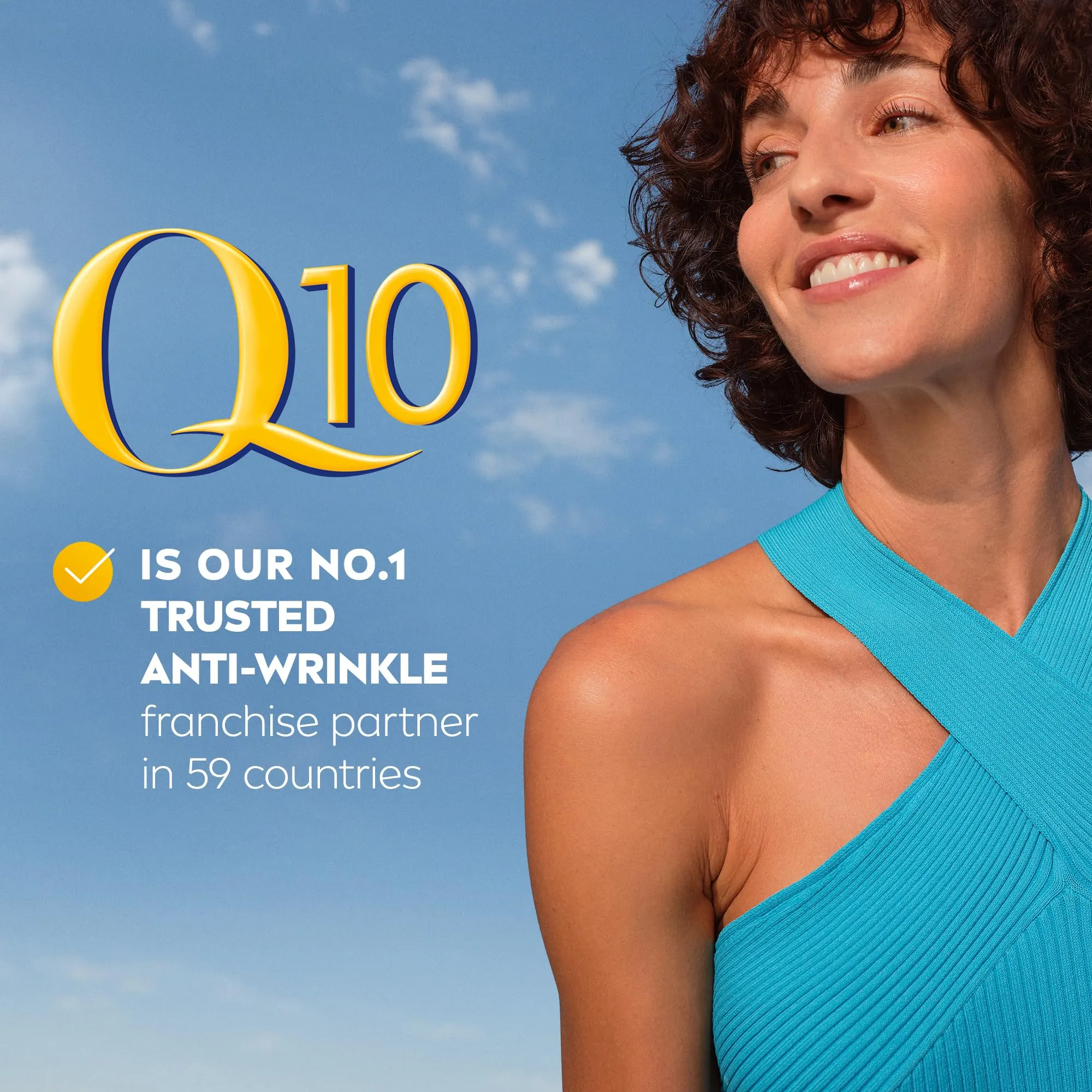 NIVEA Q10 Power Anti-Wrinkle Moisture Replenishment Day Face Cream, Anti Wrinkle Firming Cream, Q10 and Argan Oil, Face Moisturizer for Dry to Very Dry Skin, Visibly Reduces the Look of Wrinkles, 50mL