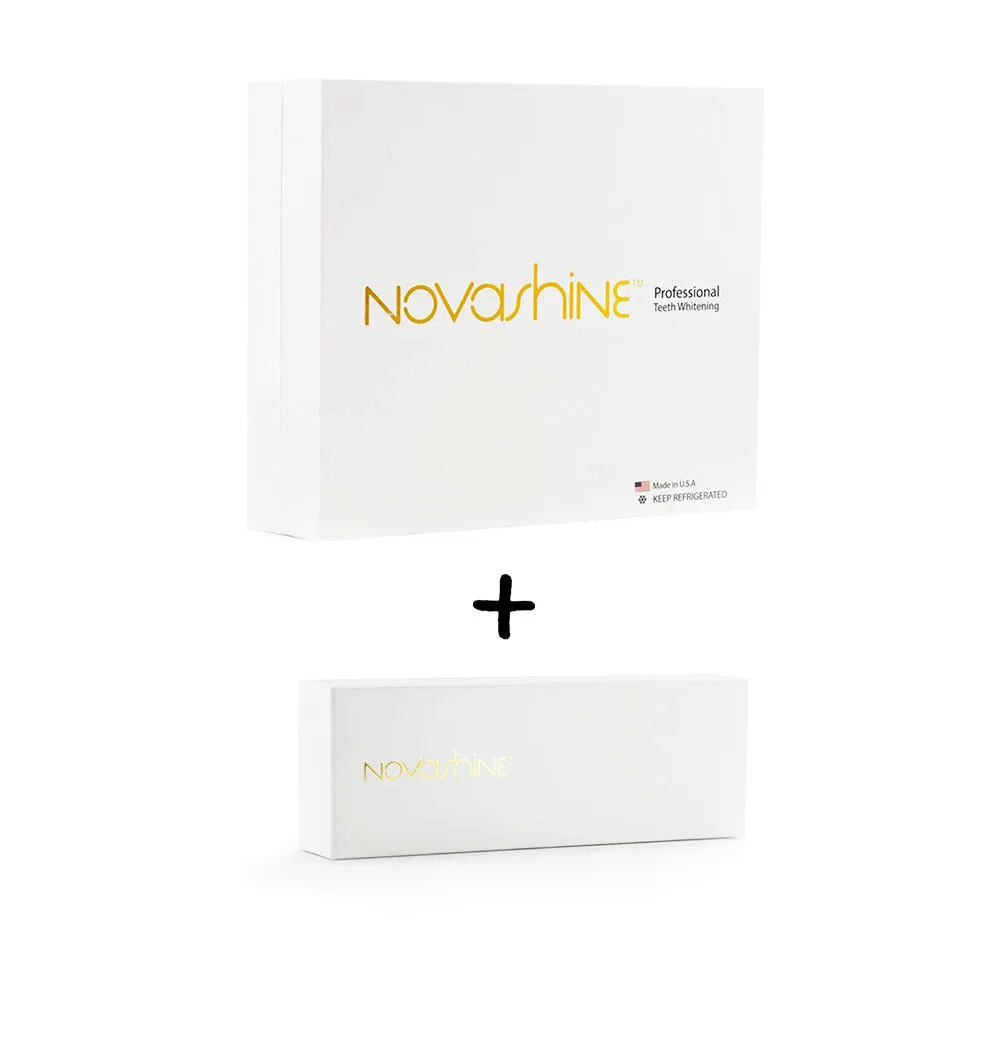 Novashine Teeth Whitening Kit Three-Month Supply Bundle