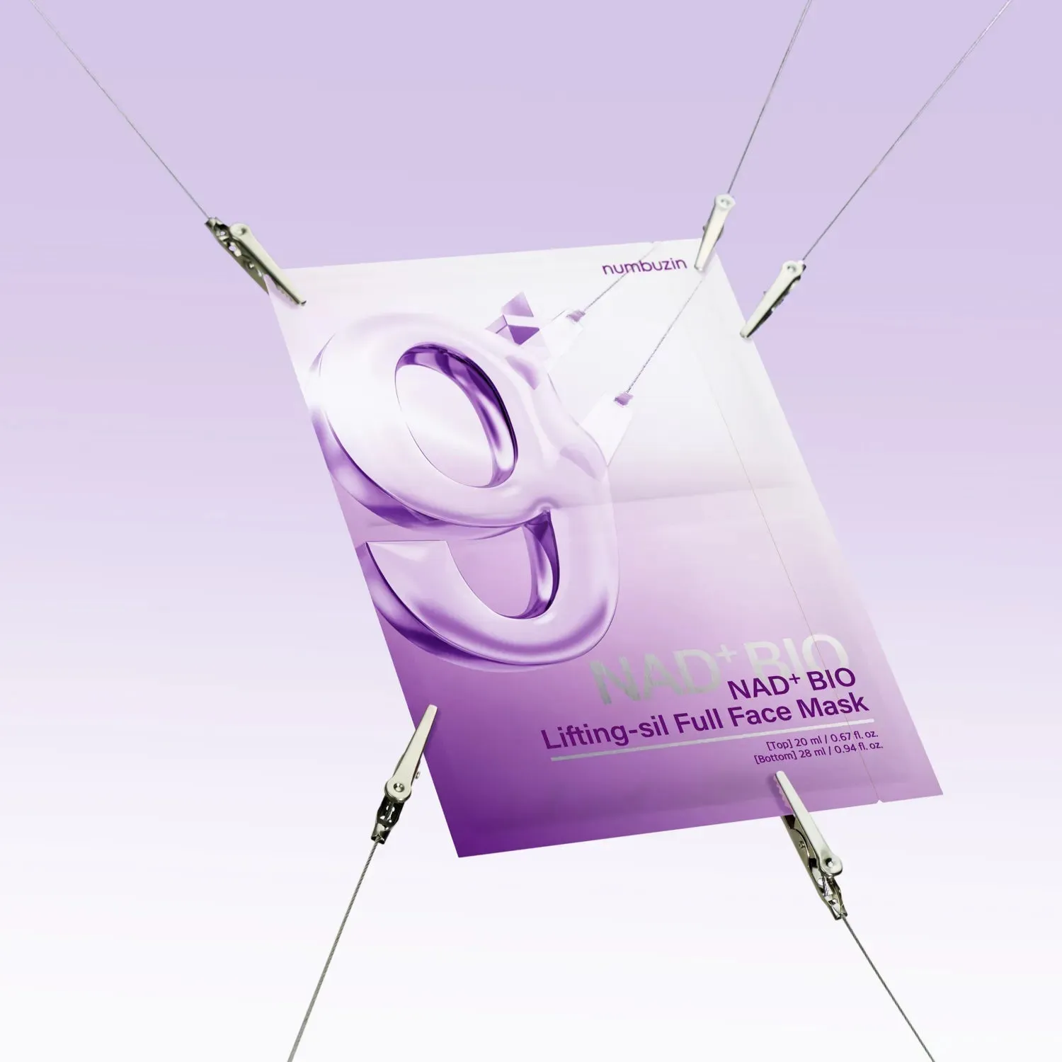 Numbuzin 9  NAD  BIO Lifting-sil Full Face Mask