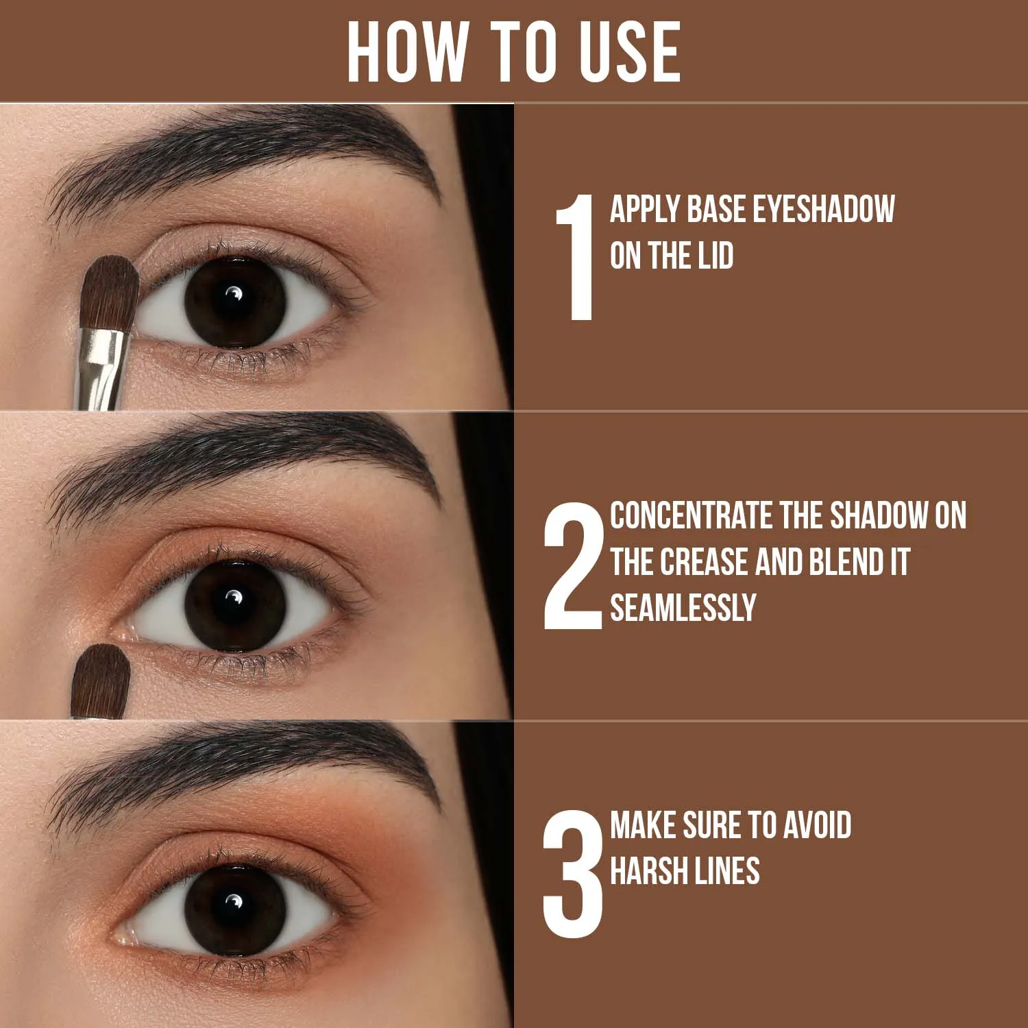 NY Bae Blinkin' Eyeshadow| Brown| Shimmer| Highly Pigmented- Brooklyn 6 (1.2 g)