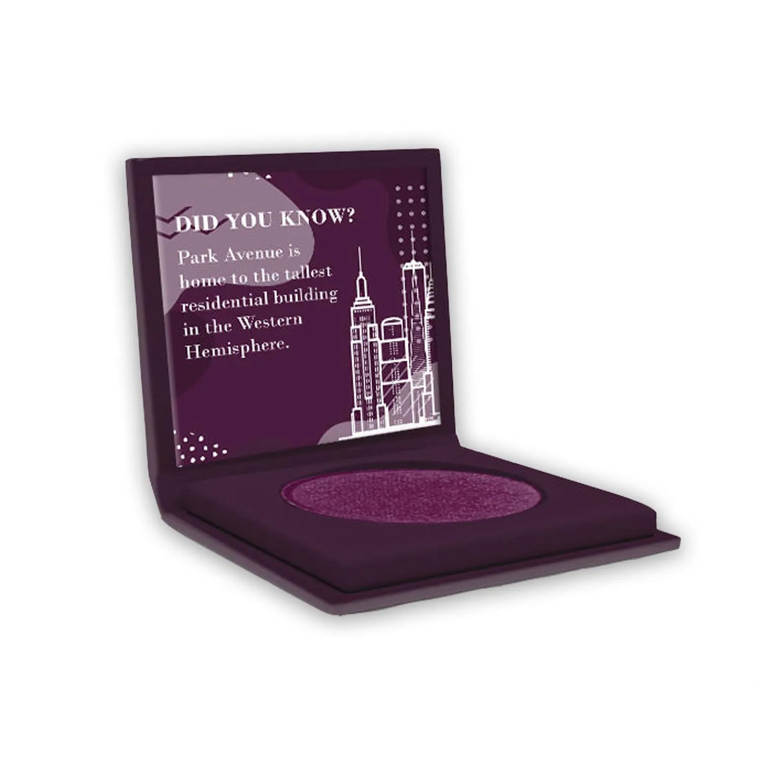 NY Bae Blinkin' Eyeshadow| Purple| Shimmer| Highly Pigmented- Park Avenue 15 (1.2 g)