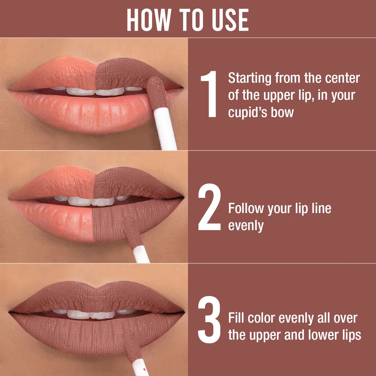 NY Bae Confessions of a Lip-a-holic Liquid Lipstick | Primer   Matte | Nude Mauve | Long Lasting- Pillow Talk 14 (4.5 ml)