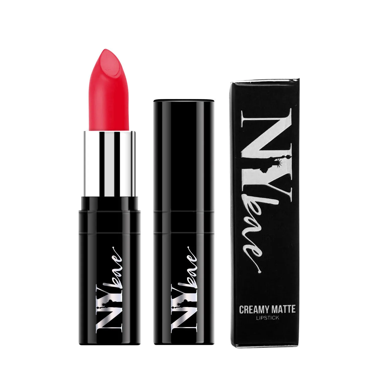 NY Bae Lipstick  Creamy Matte  Red - Rock That Fella 29