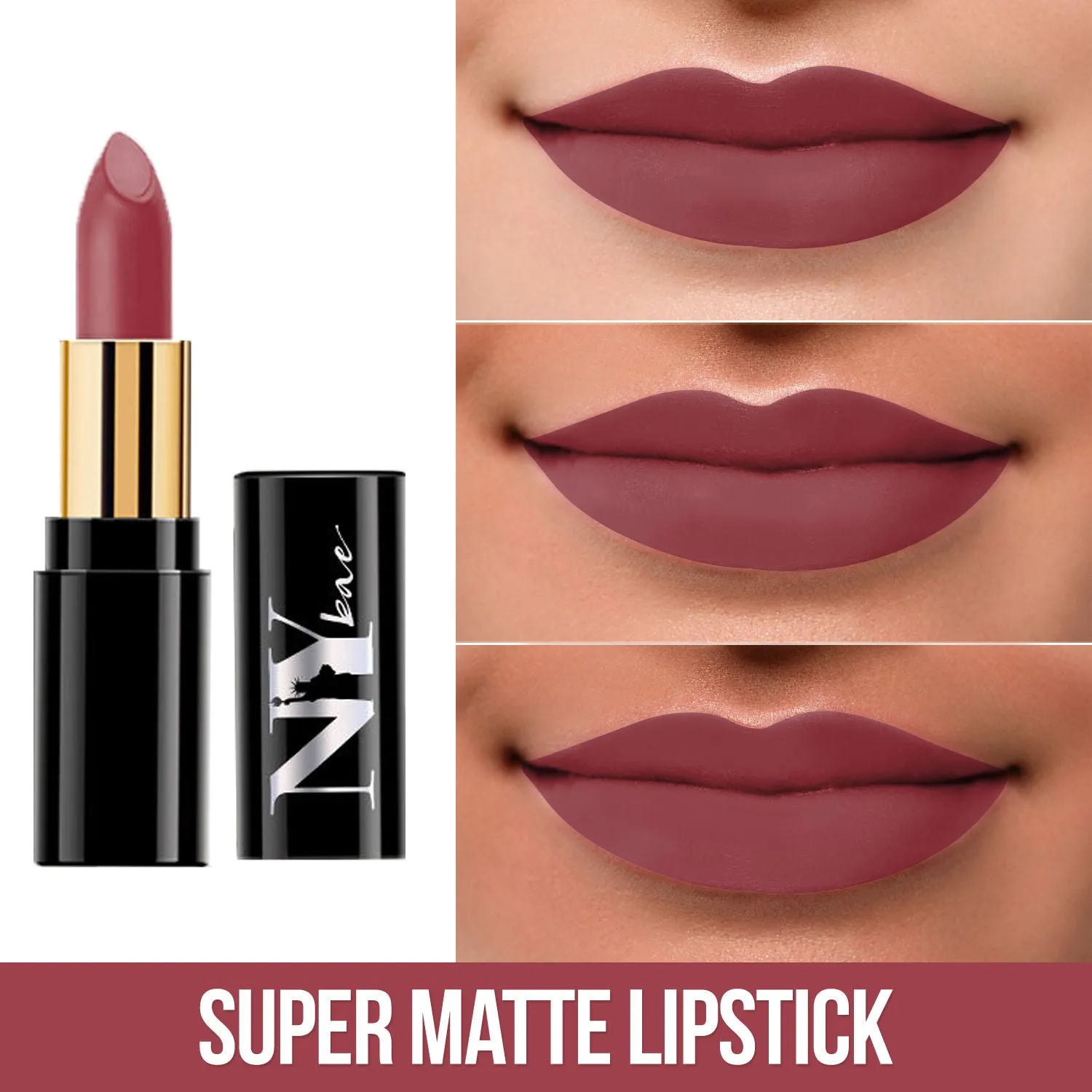 NY Bae Super Matte Lipstick, Nude - Impeccable Isabella 15