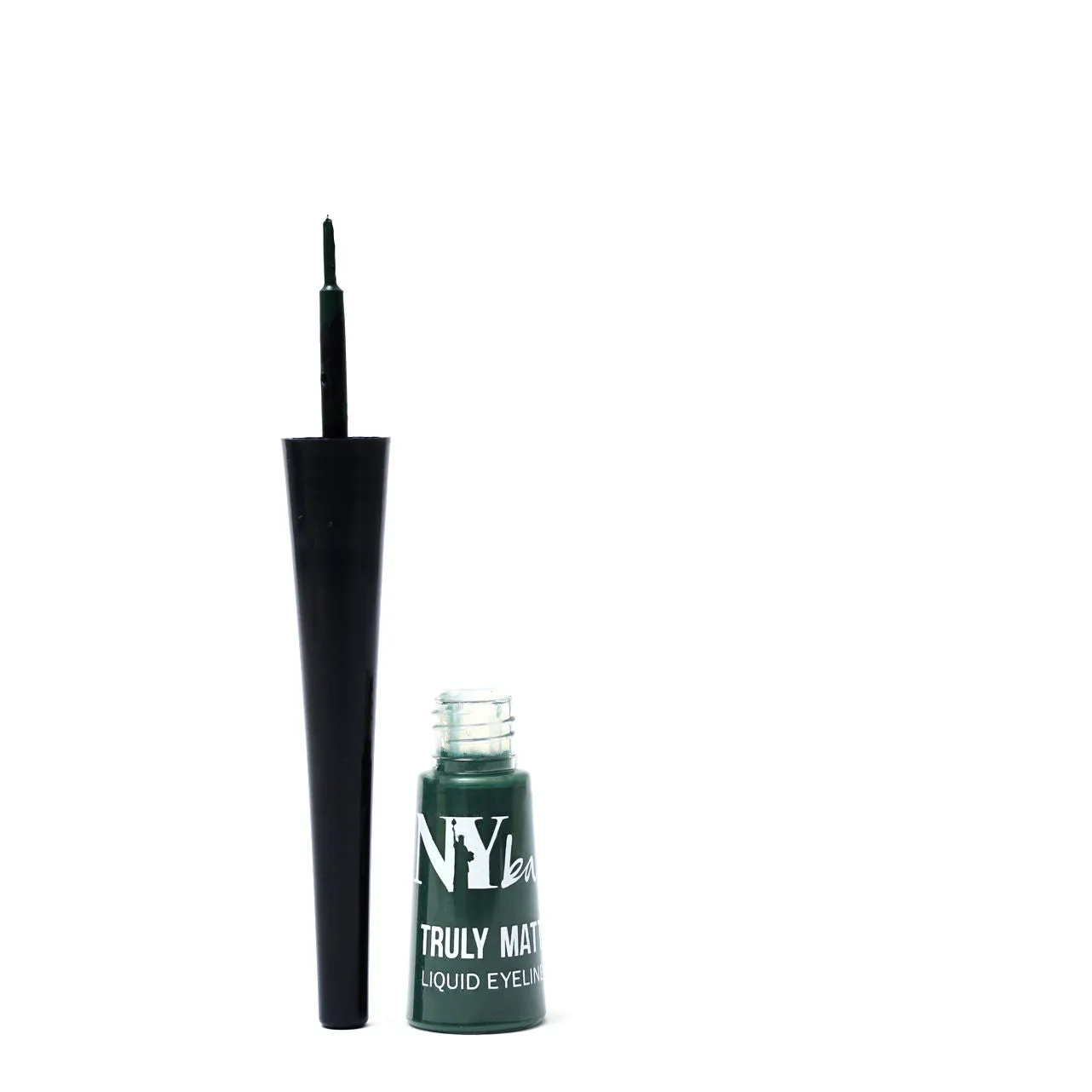 NY Bae Truly Matte Liquid Eyeliner - Edgy Emerald (4.5 ml) | Matte Finish | Super Pigmented | Long lasting | Quick Drying | Waterproof
