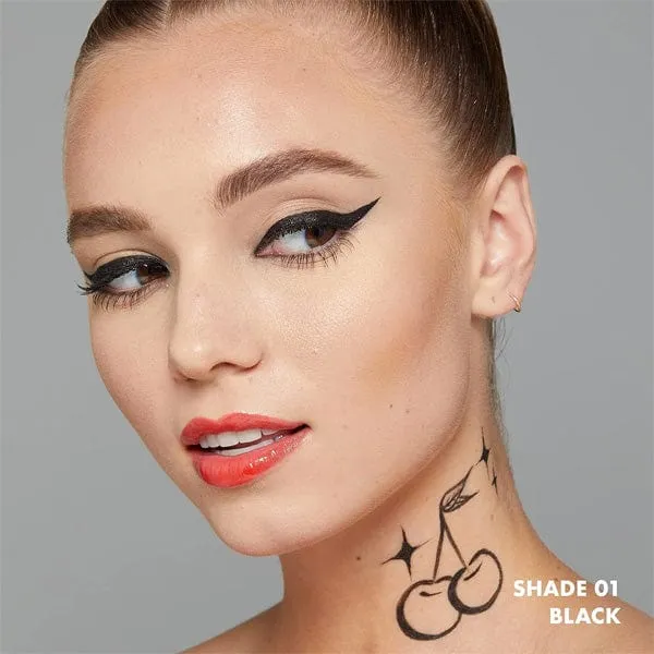 NYX Epic Ink Waterproof Liquid Eyeliner Pen-Black - (C)