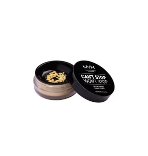 NYX Professional Makeup Can't Stop Won't Stop Setting Powder-Yellow (Banana)
