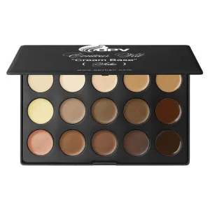 OPV BEAUTY 15 Colour Cream Contour Palette - Soho