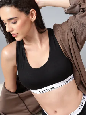 Padded Slip On Racerback Bra