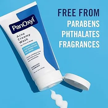 PanOxyl Acne Creamy Wash 4% Benzoyl 170g
