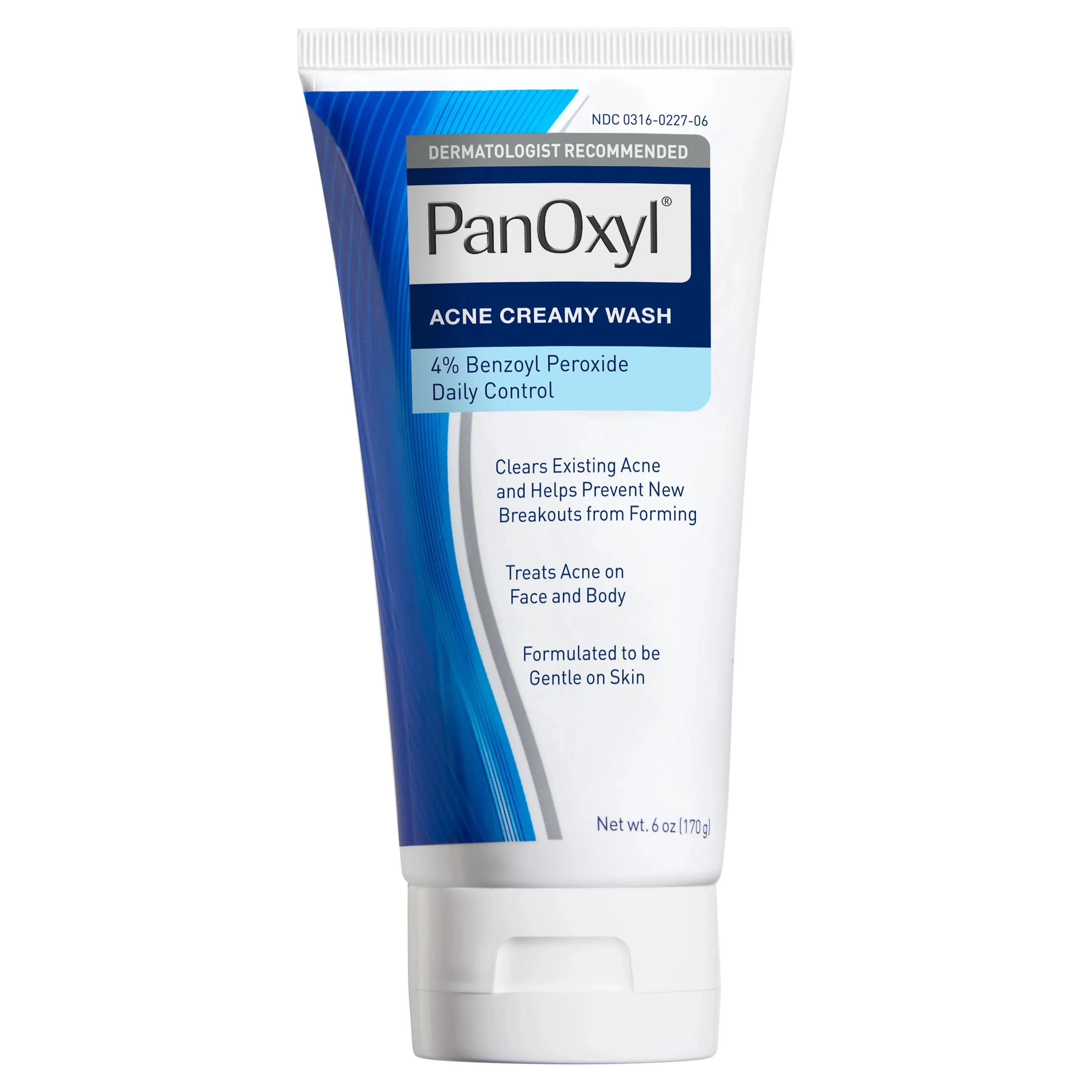 PanOxyl Acne Creamy Wash 4% Benzoyl 170g