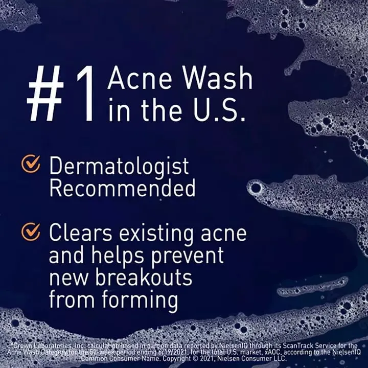 PanOxyl Acne Creamy Wash 4% Benzoyl 170g