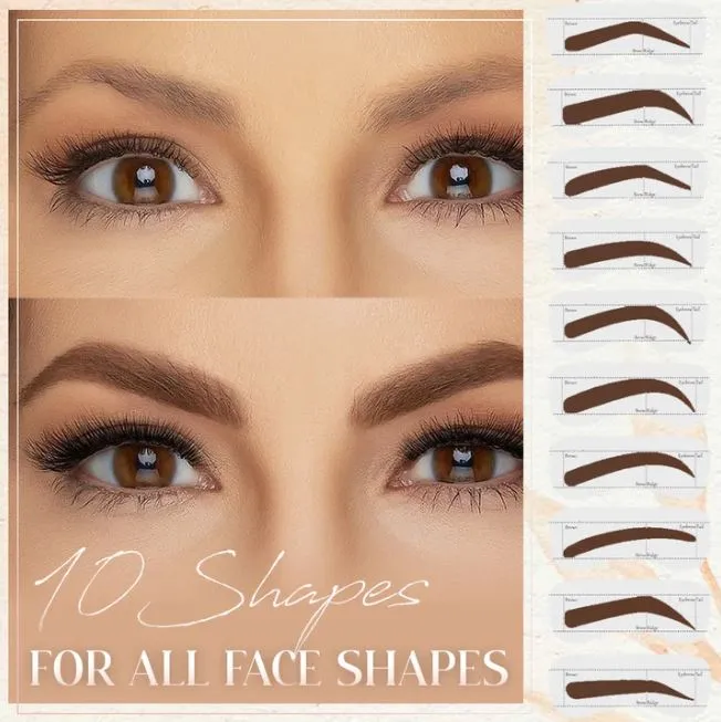 Perfect Brows Stencil & Stamp Kit