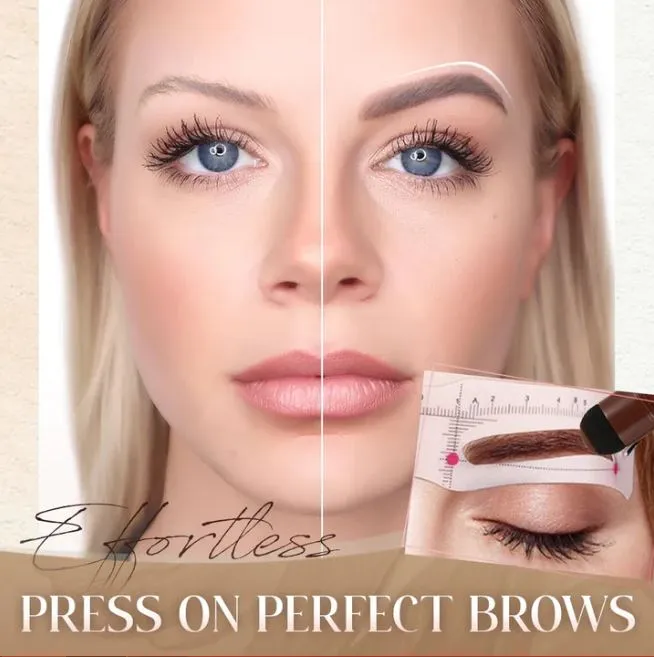 Perfect Brows Stencil & Stamp Kit