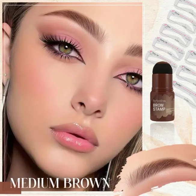 Perfect Brows Stencil & Stamp Kit