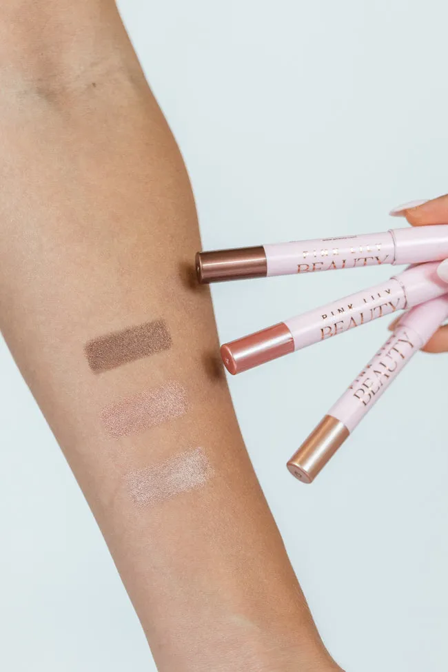 Pink Lily Beauty Eye Want It All Multi Eyeshadow and Eyeliner - Peony Pearl FINAL SALE