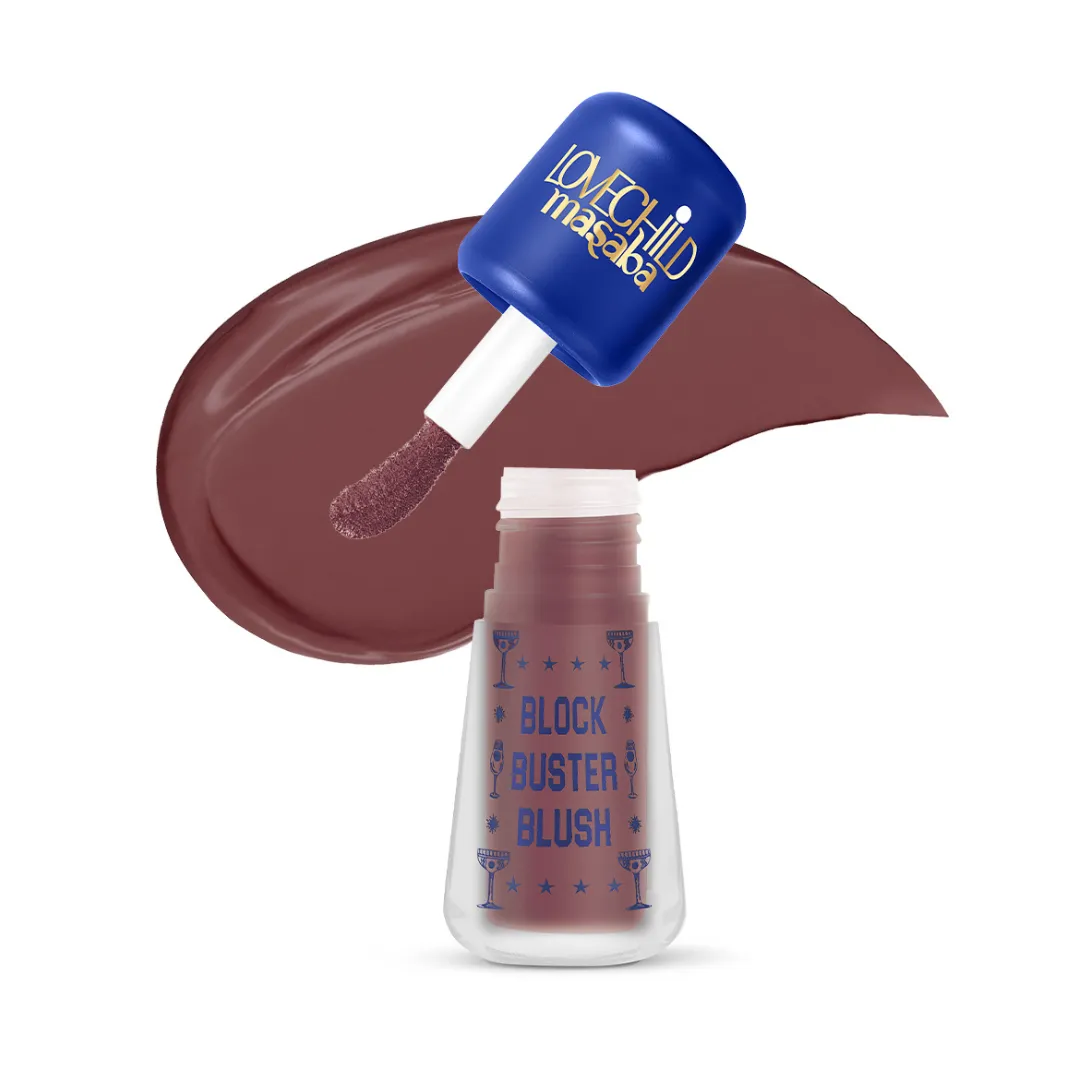 Pinky Ponky- Block Buster Blush (Mauve) Dewy Matte Finish
