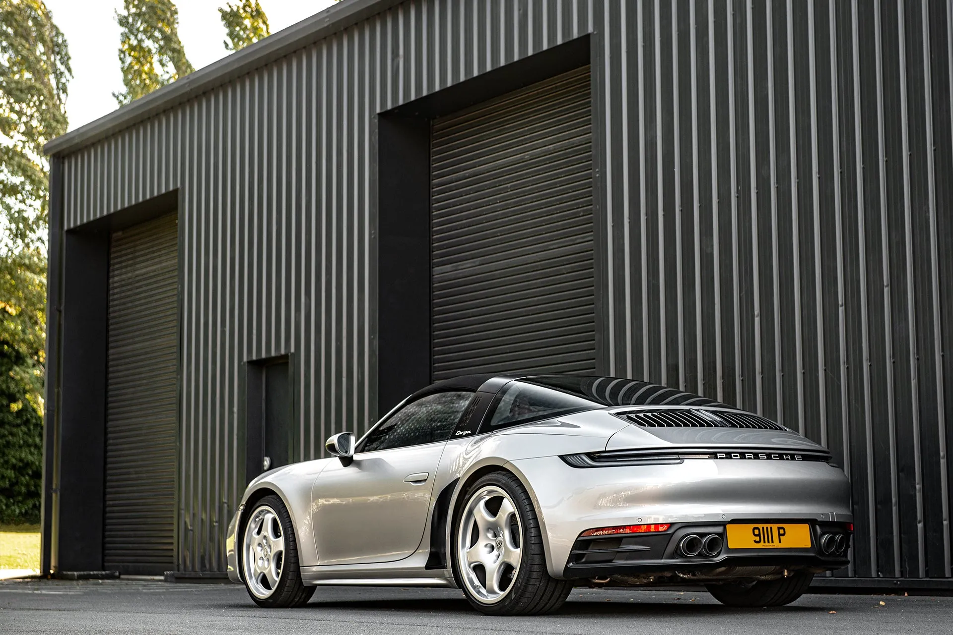 Porsche Targa 992 - Exterior Silver