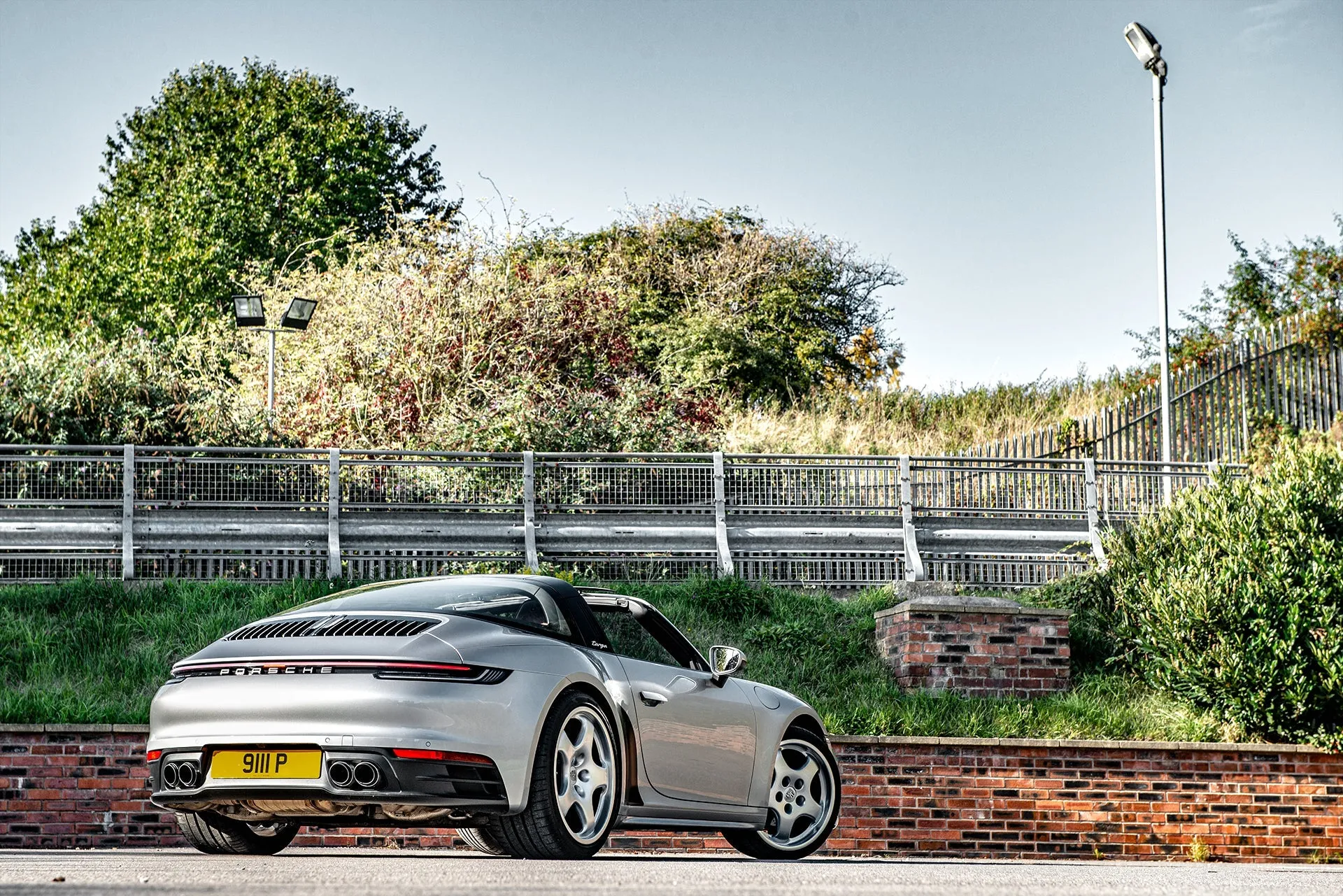Porsche Targa 992 - Exterior Silver