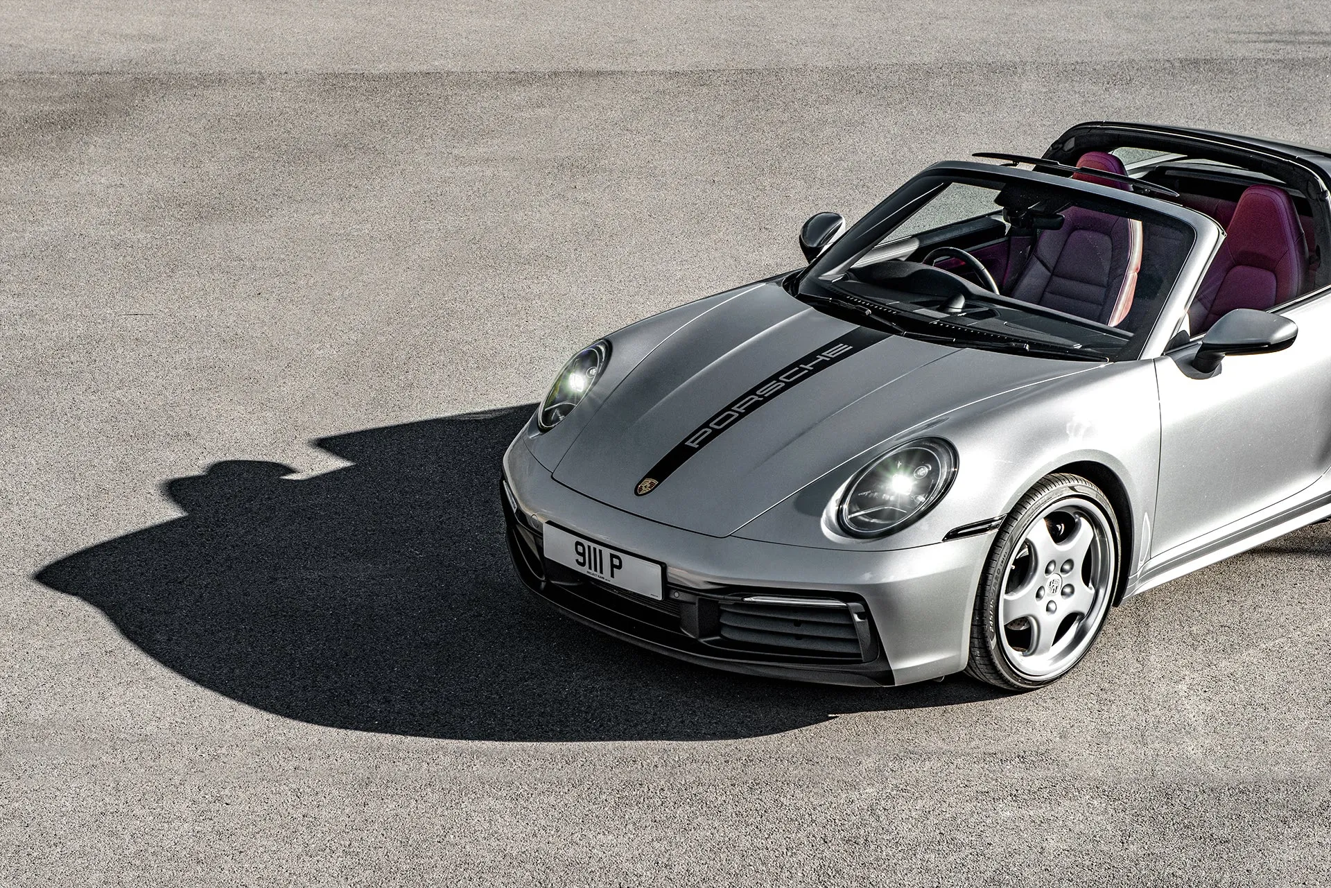 Porsche Targa 992 - Exterior Silver
