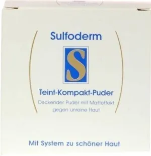 Powder compacts: SULFODERM S Complexion Compact Powder