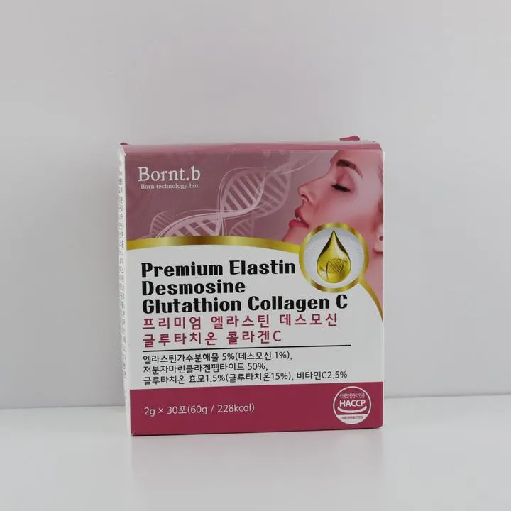 Premium Elastin Glutathion Collagen C  2g x 30