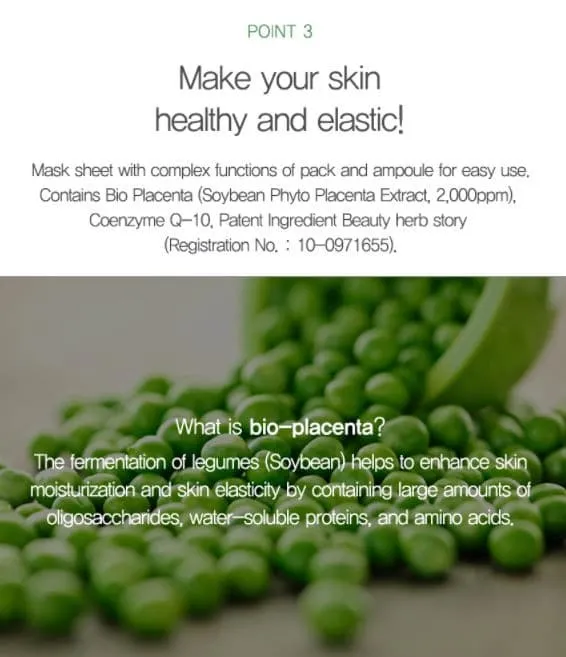 PRO YOU Bio Placenta Bright Sheet Mask 1box 10ea