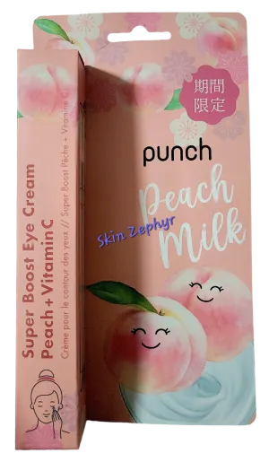 Punch Peach Milk Peach   Vitamin C Super Boost Eye Cream