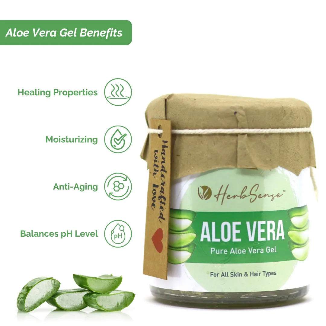 Pure Rose Water & Aloe Vera Gel Combo Pack, Hydrating & Refreshing Skin Care Combo,  Face Toner Mist, Aloe Gel 180gm   Rose Water 100ml