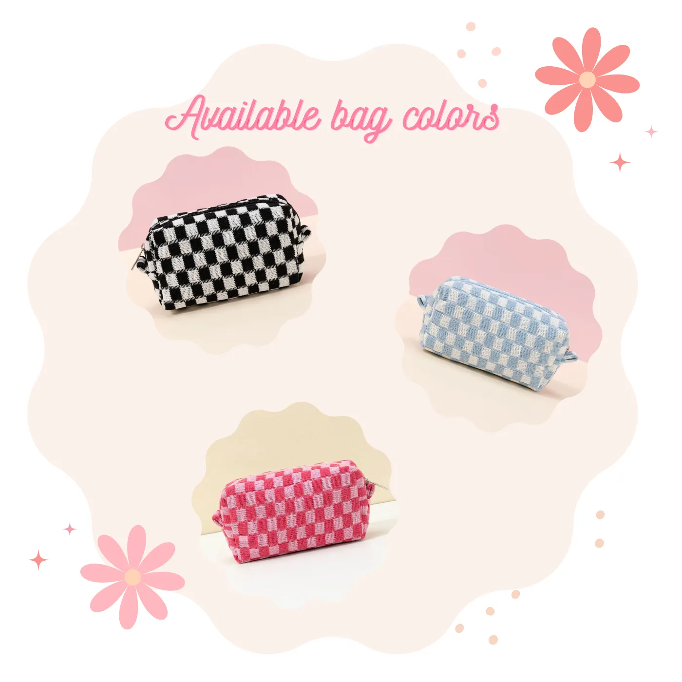 Rainbow Makeup Bag Set