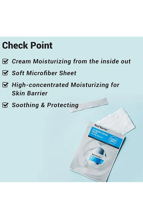 Real Barrier Extreme Cream Mask 1 Sheet, 1Box(10Sheet)