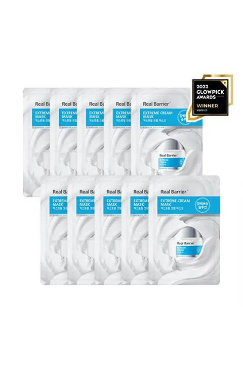 Real Barrier Extreme Cream Mask 1 Sheet, 1Box(10Sheet)
