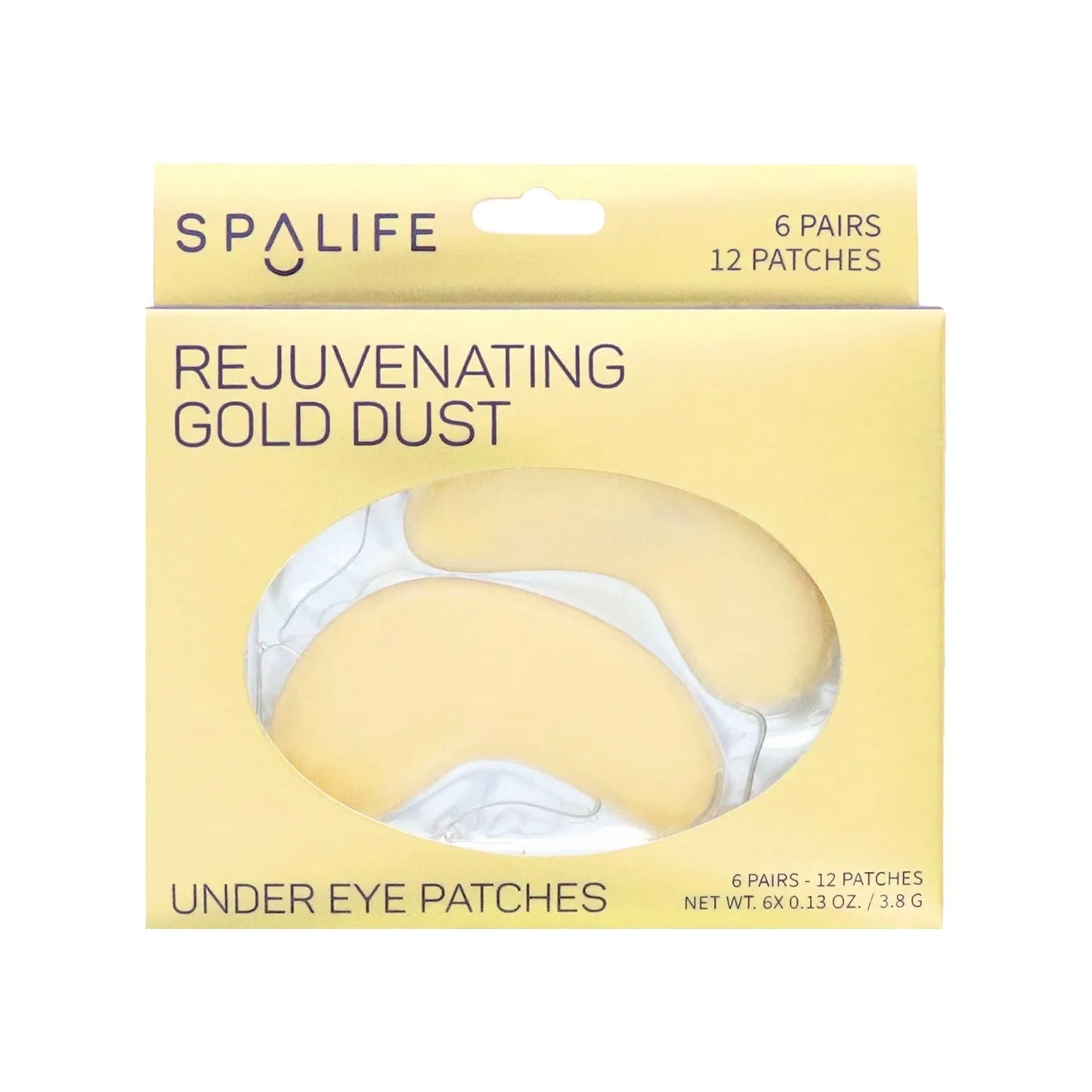 Rejuvenating Gold Dust Under Eye Masks - 6 Pairs