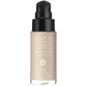 Revlon ColorStay Makeup PUMP, Combination/Oily Skin SPF 15 - 110 Ivory (2-Pack)