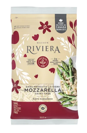 Riviera - Mozzarella Style Shreds, 227 g