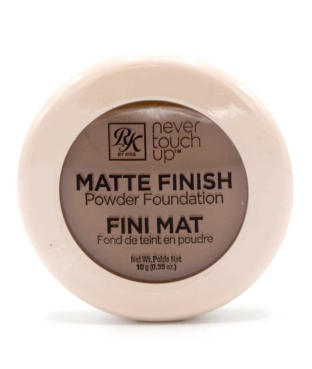 Ruby Kisses Never Touch Up Matte Finish Powder Foundation 10 G #Rmpf