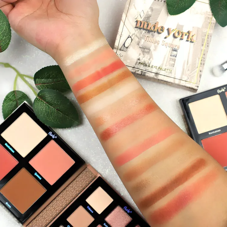 RUDE Nude York Face & Eye Palette