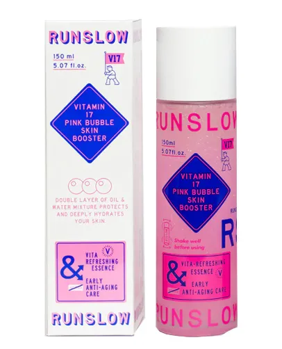 Runslow Vitamin 17 Pink Bubble Skin Booster