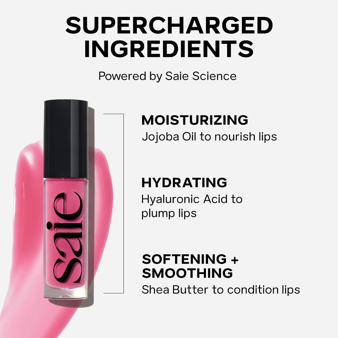 Saie - Glossybounce High Shine Hydrating Lip Gloss Oil - Dream