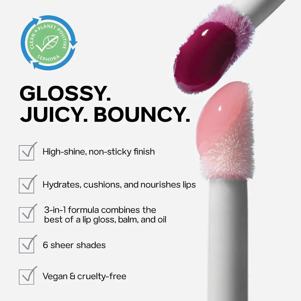 Saie - Glossybounce High Shine Hydrating Lip Gloss Oil - Dream