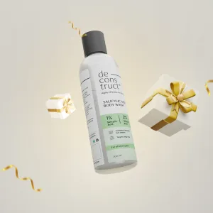 Salicylic Acid Body Wash - 1% salicylic acid   2% glycolic acid | Fights body acne