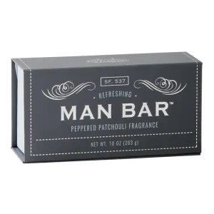 San Francisco Soap Company - Refreshing Man Bar, Peppered Patchouli